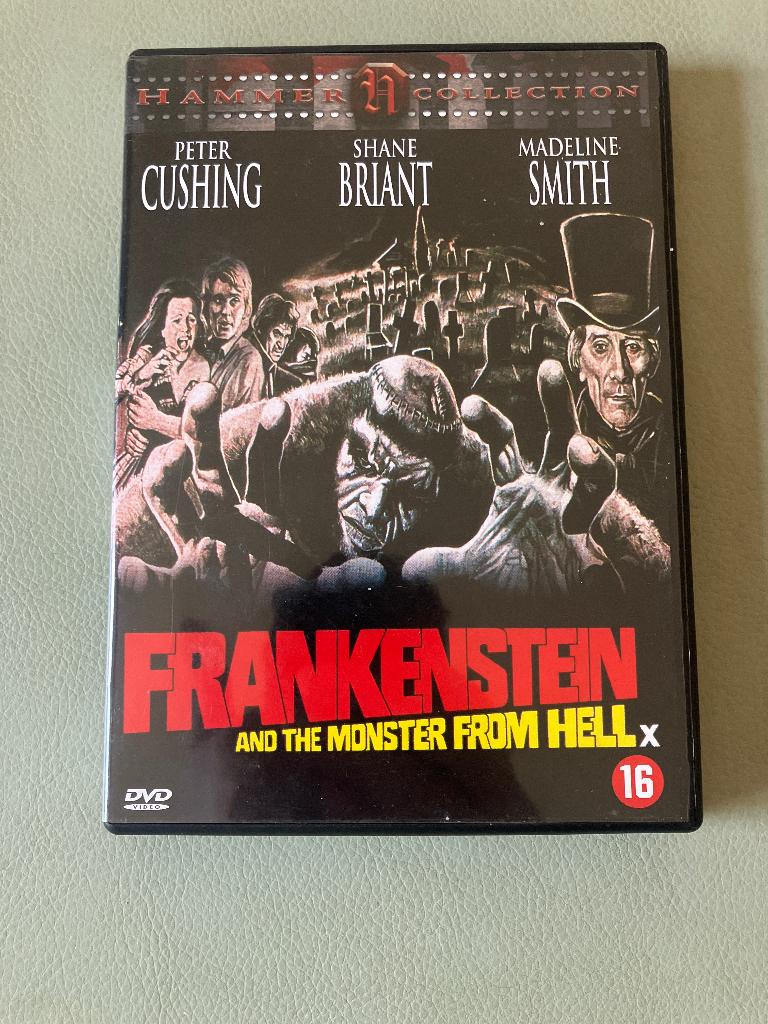 Frankenstein and the monster from hell ( dvd ), Cd's en Dvd's, Vanaf 16 jaar, Ophalen of Verzenden, Zo goed als nieuw, Overige genres