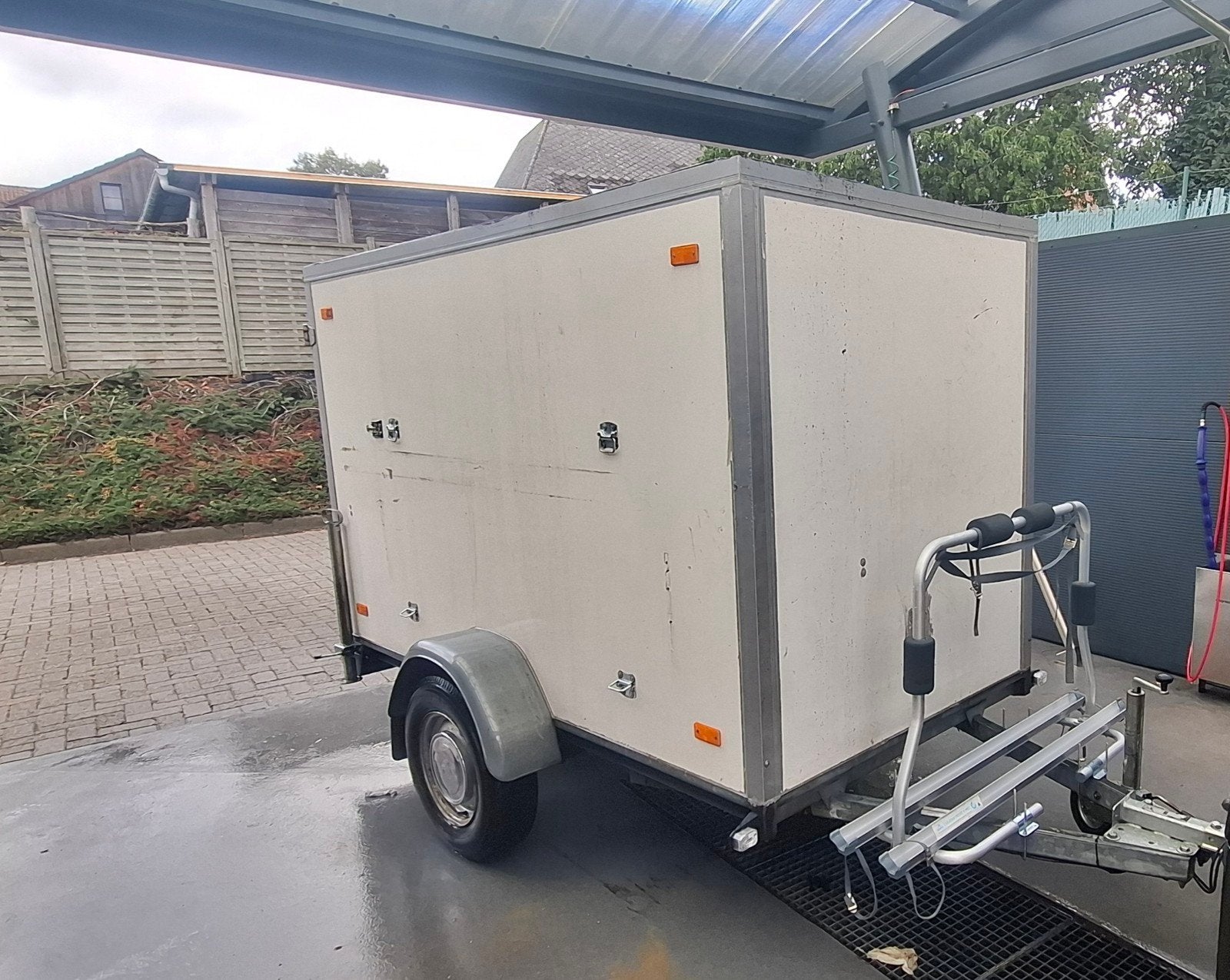 gesloten aanhangwagen ongeremd, Auto diversen, Aanhangers en Bagagewagens, Ophalen of Verzenden