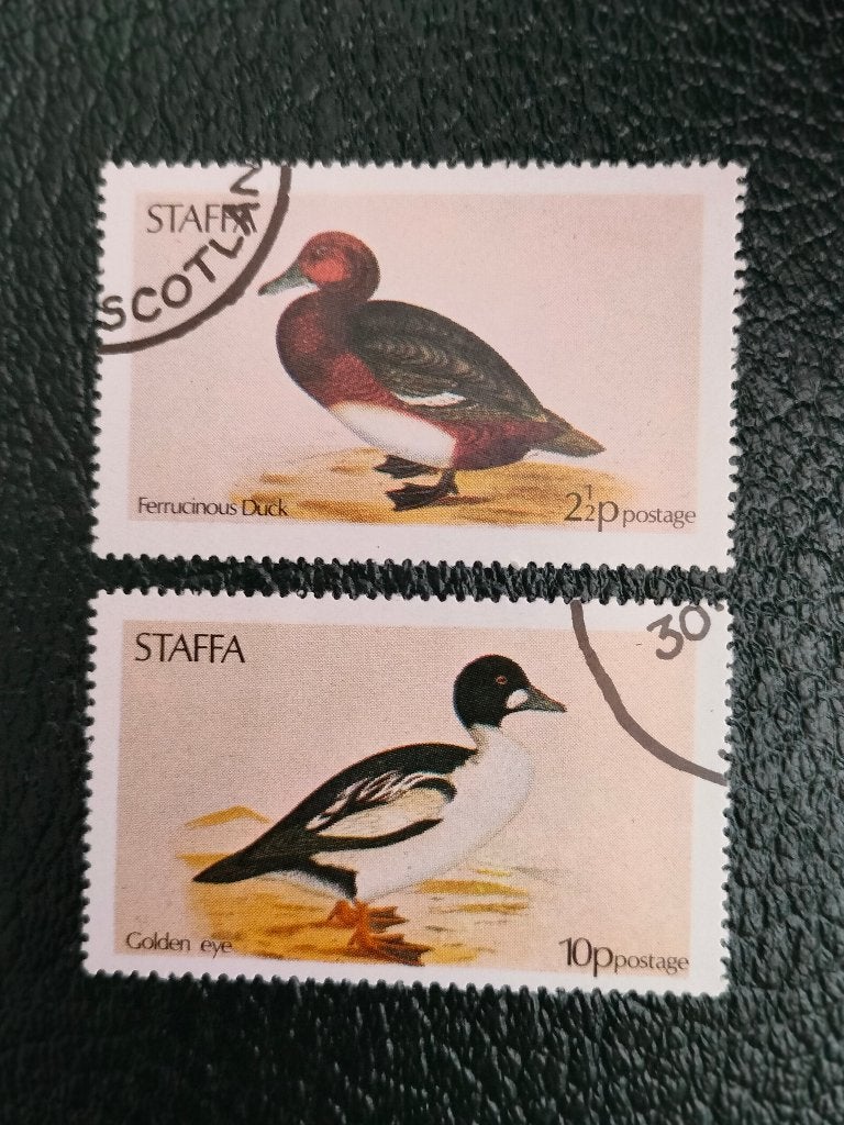 Staffa 1974 - oiseaux, canards, Timbres & Monnaies, Timbres | Europe | Royaume-Uni, Envoi, Affranchi