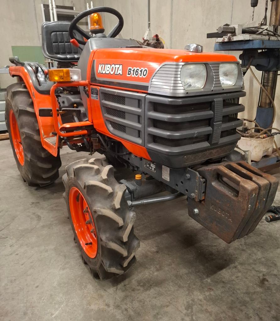 Kubota b1610, Enlèvement