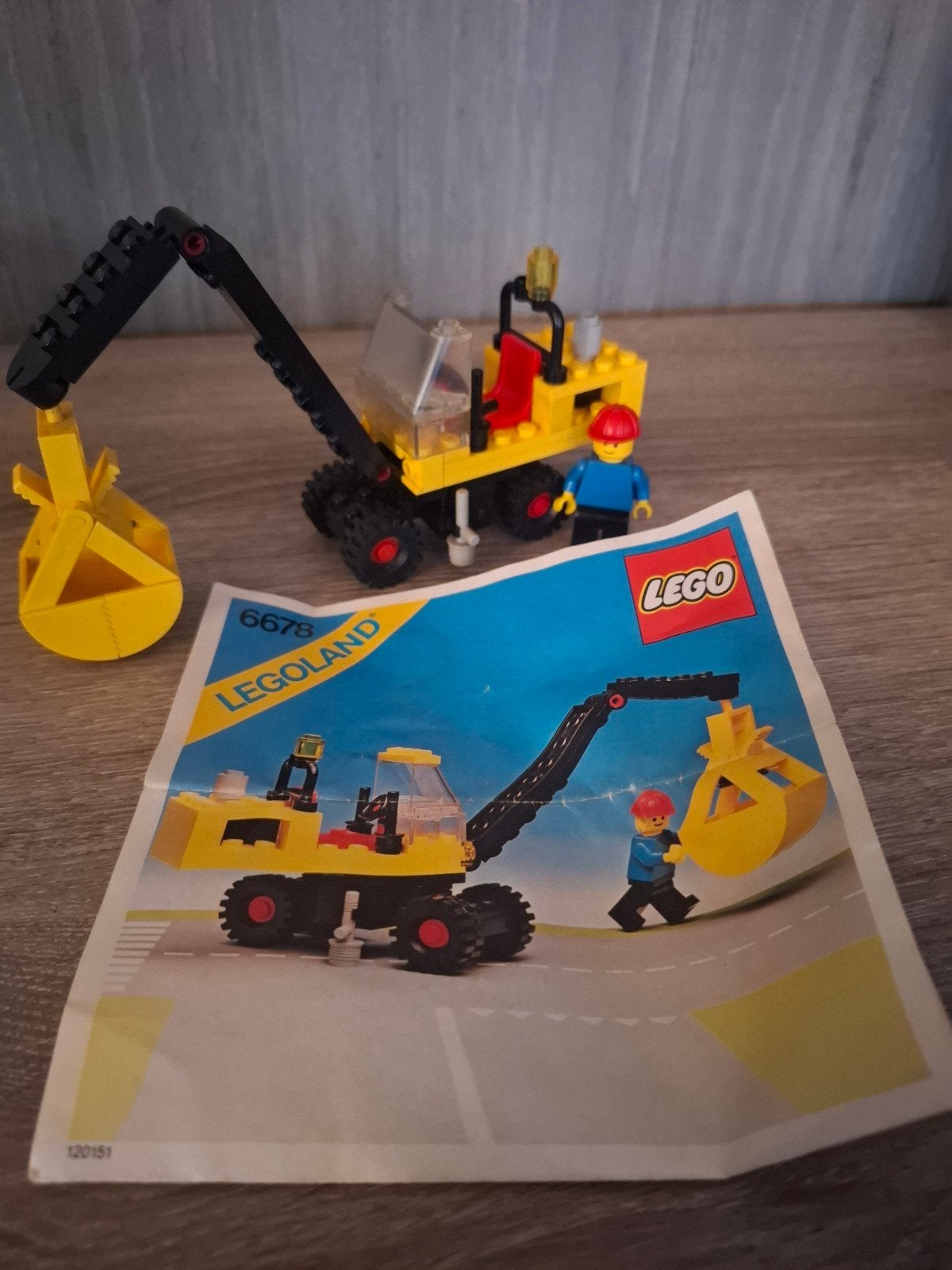 Kraan met grijper van Lego, Lego, Ophalen of Verzenden, Zo goed als nieuw, Complete set