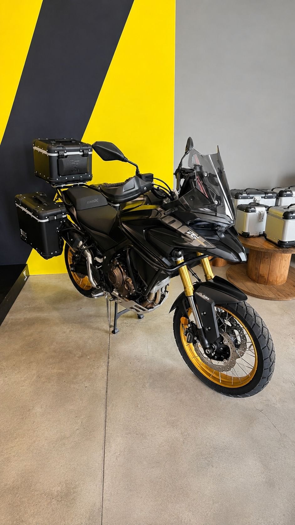 VOGE DS625 - Tourpakket, Ophalen