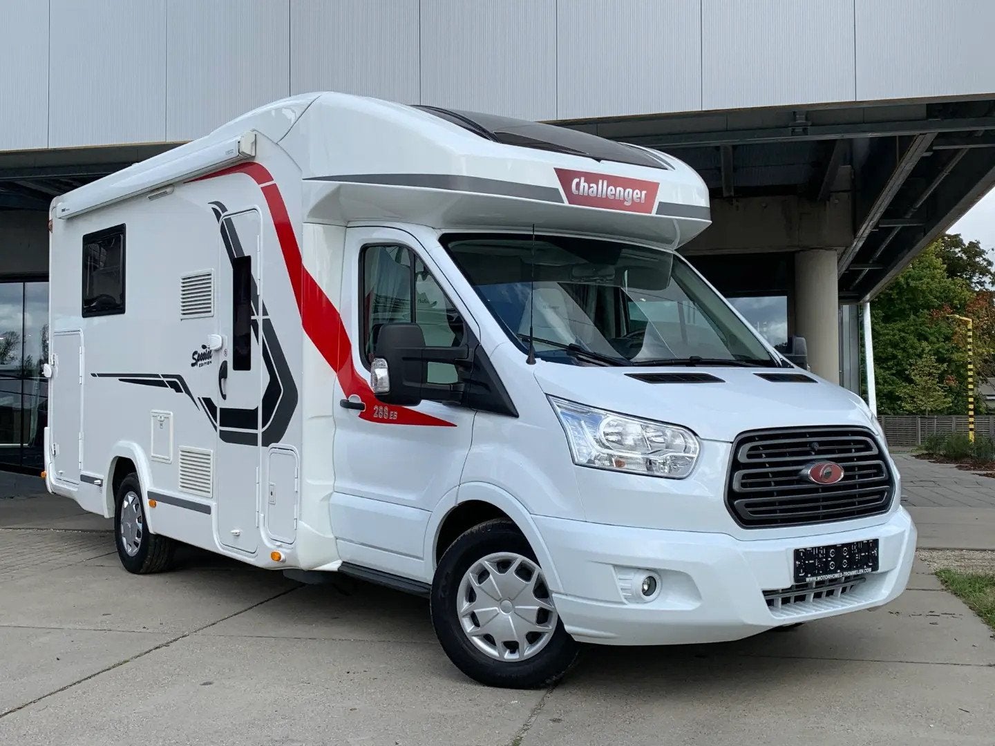 Challenger 288 EB Special Edition Ford 170 PK/Cv, Caravanes & Camping, Caméra de recul, 6 à 7 mètres, Entreprise, Boîte manuelle