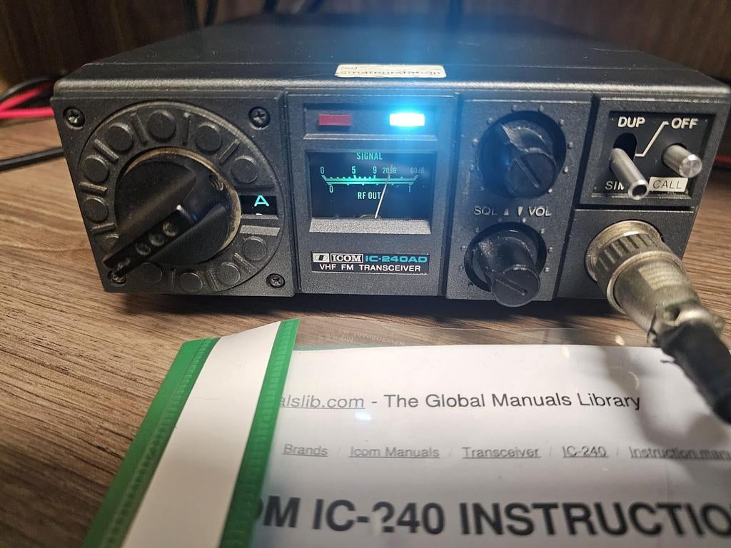 Icom ic 240, Telecommunicatie, Ophalen of Verzenden, Gebruikt, Zender en Ontvanger