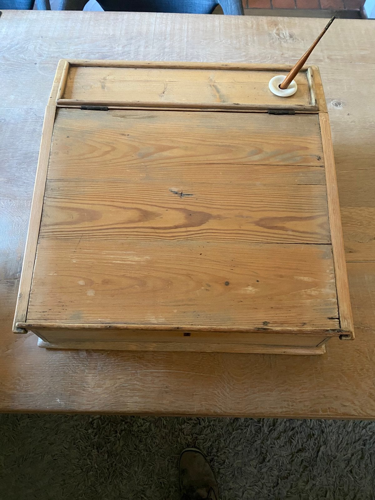 Configuration du lecteur/du scribant avec accessoires, Maison & Meubles, Enlèvement, Comme neuf, Bois