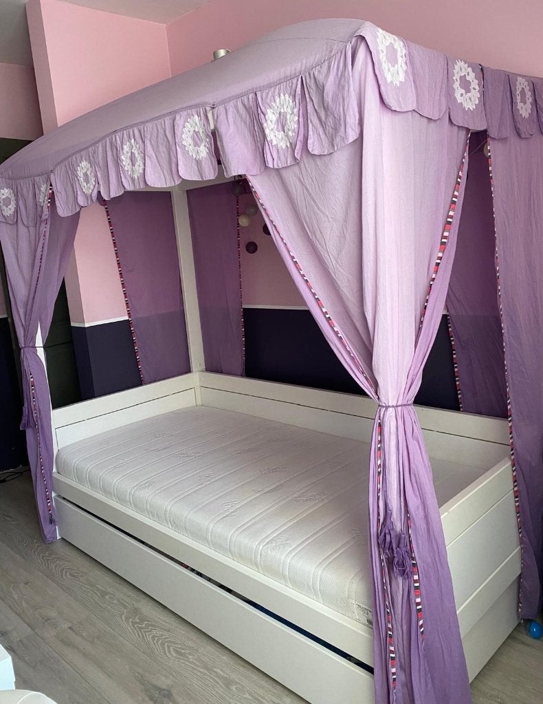 "Lifetime" hemelbed, Maison & Meubles, 90 cm, Une personne, Enlèvement, Utilisé