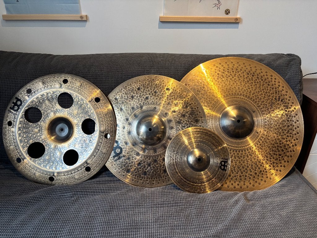 Meinl Pure Alloy Custom Cymbals, Muziek en Instrumenten, Drumstellen en Slagwerk, Ophalen, Zo goed als nieuw, Overige merken
