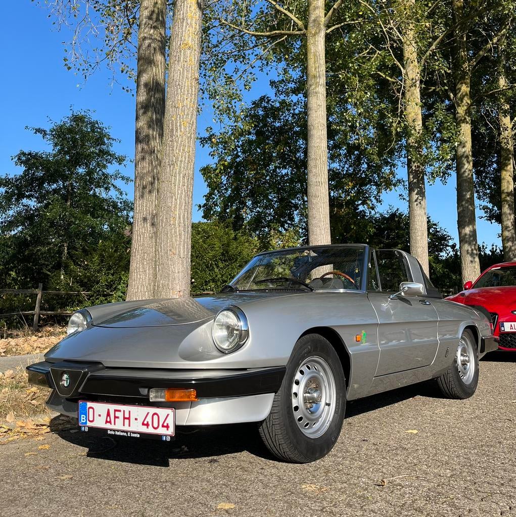 Alfa Romeo Spider 3 2000 Aerodynamica zie beschrijving!!!, Autos, Argent ou Gris, Spider, Noir, Particulier