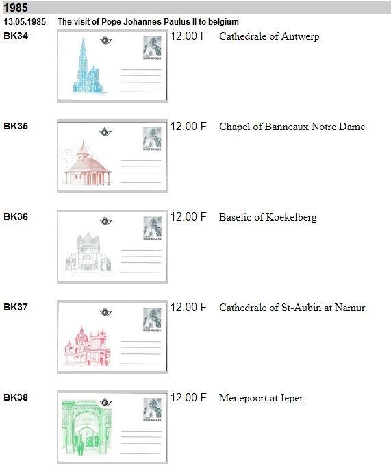 Postkaarten Paus Johannes 2, Ophalen of Verzenden, Briefkaart