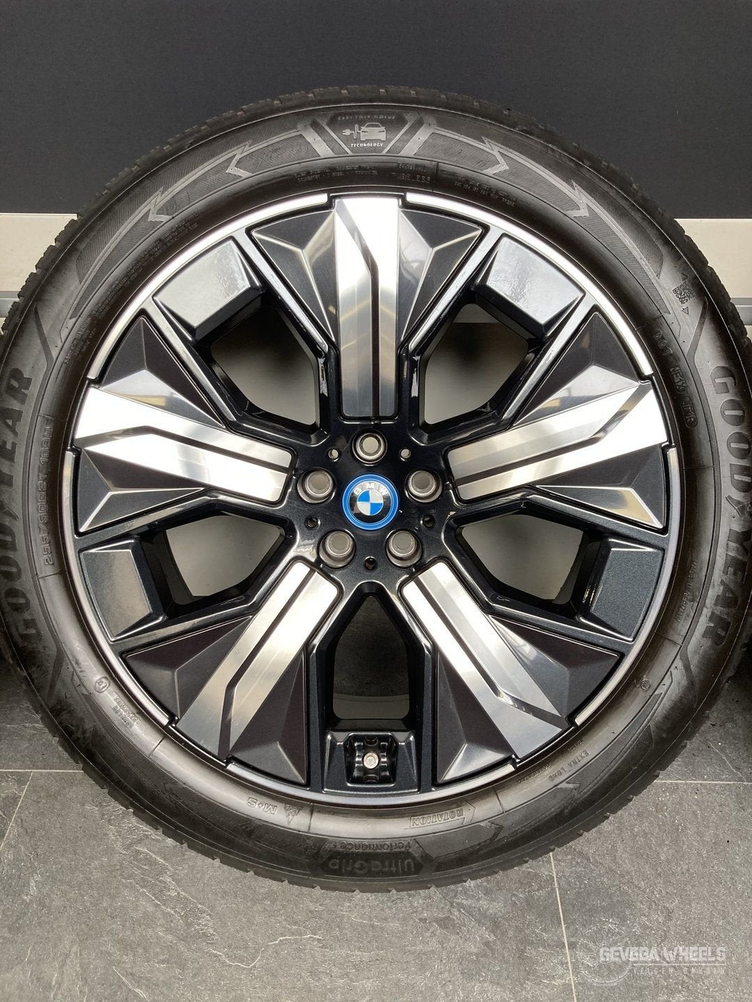 21” originele BMW IX i20 velgen + winterbanden 1012 5x112, Auto-onderdelen, Banden en Velgen, Gebruikt, 255 mm, -, -