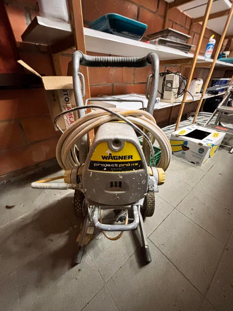 Wagner pro  119, Doe-het-zelf en Bouw, Ophalen, Gebruikt, Verfspuit of Verfpomp