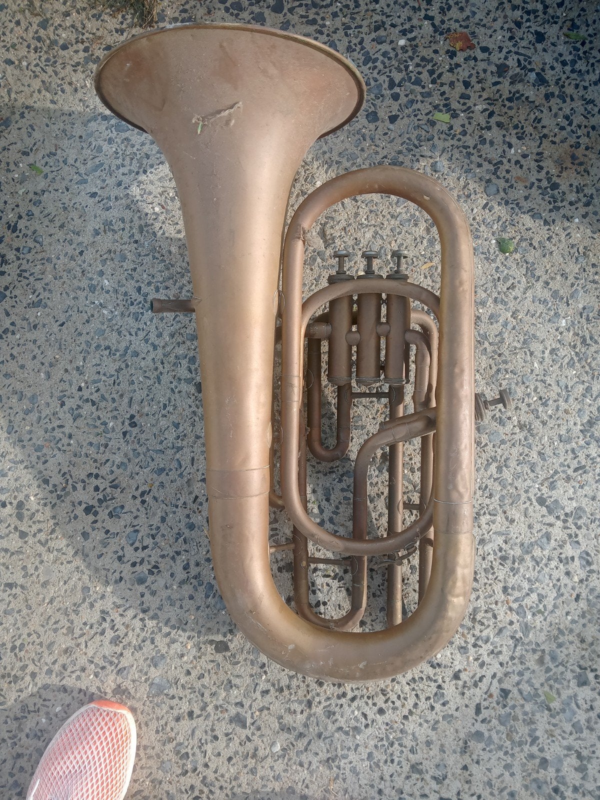 instrument ancien, Musique & Instruments, Enlèvement, Utilisé, Cuivre