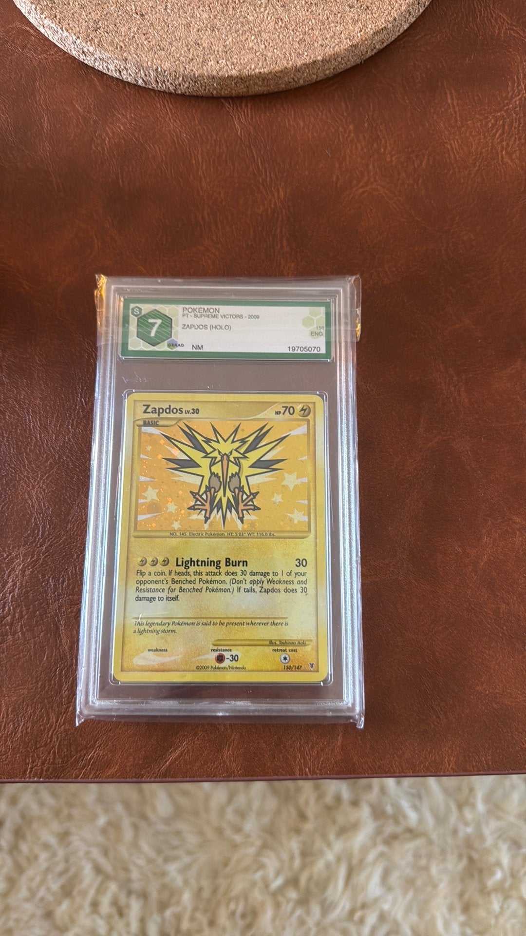 Zapdos supremé victors 2009, Enlèvement ou Envoi, Comme neuf