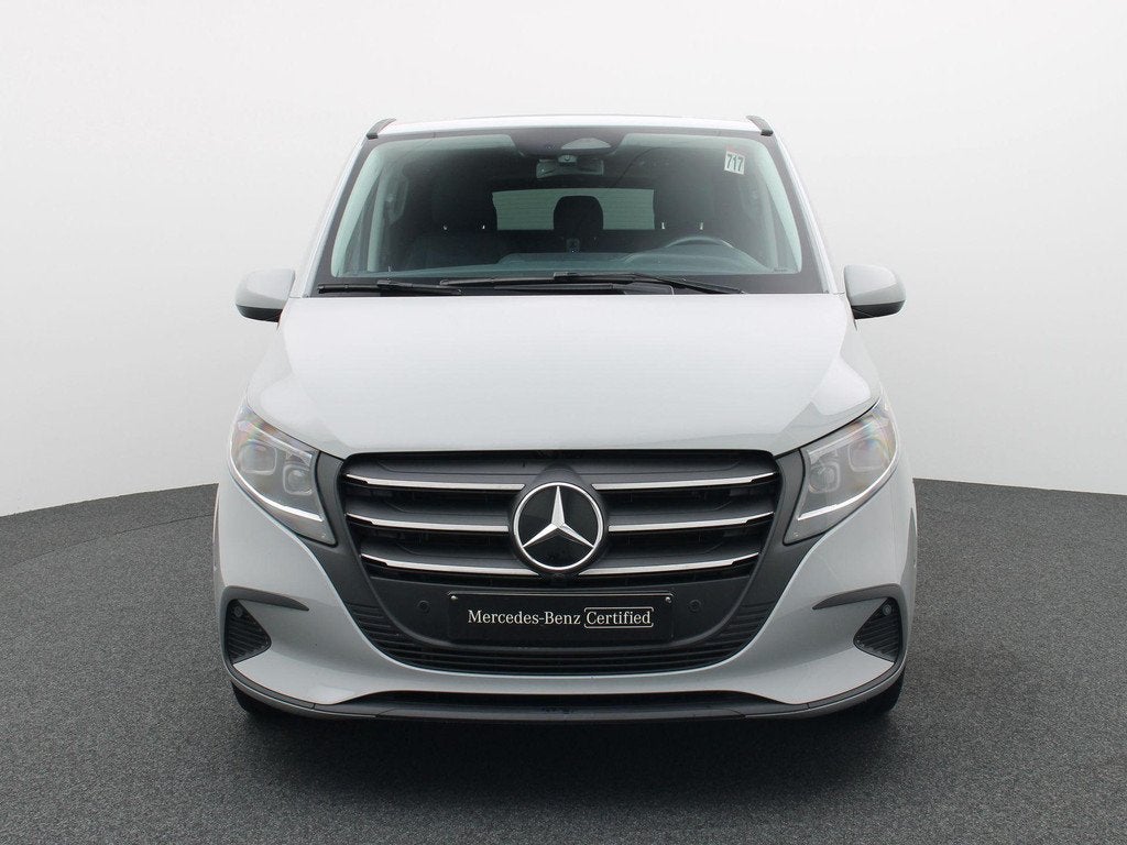 Mercedes-Benz Vito 124 CDI L2 + DUBBEL CABINE + LEDER +, Entreprise, 2000 kg, Entretenue par le concessionnaire, Noir