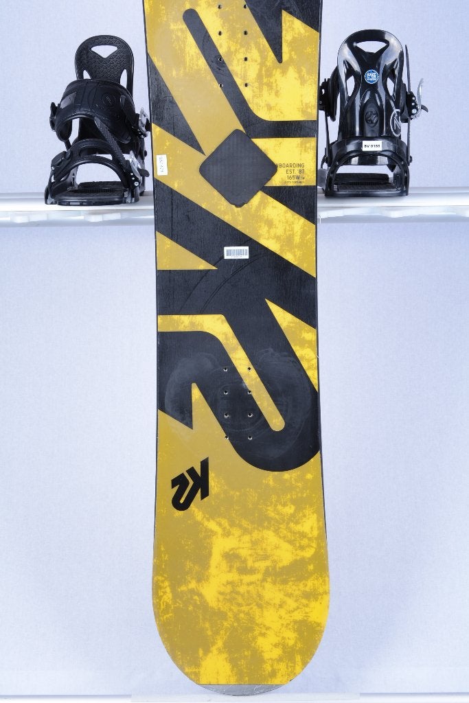 157 cm snowboard K2 EST. 87 WIDE, p-tex topsheet, FLAT/ROCKE, Sport en Fitness, Verzenden, Gebruikt, Board