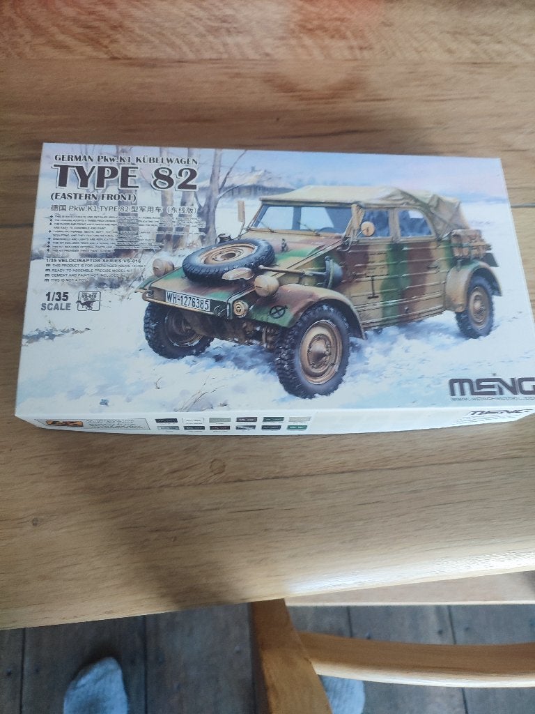 KUBELWAGEN 1/35 MENG NEUVE BIEN DETAILLEE, Hobby & Loisirs créatifs, Enlèvement ou Envoi, Neuf, 1:32 à 1:50, Autres marques