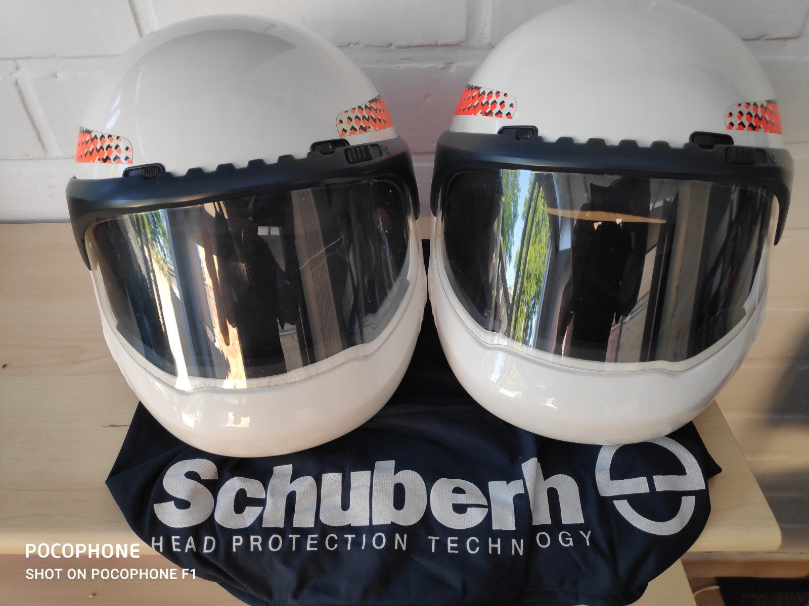 Casques de moto rétro BMW System III, Motos, Enlèvement ou Envoi