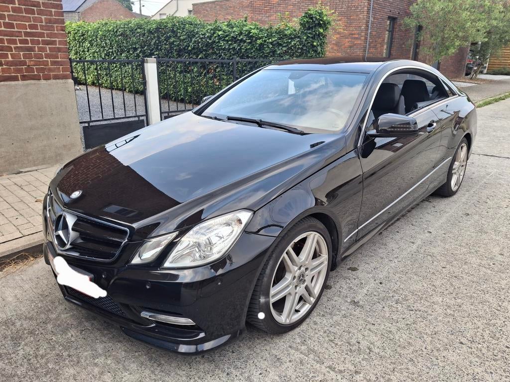 Mercedes e220 cdi coupé - pack amg - 245mkm- ne demarre plus, Autos, Cuir, Achat, Noir, Diesel