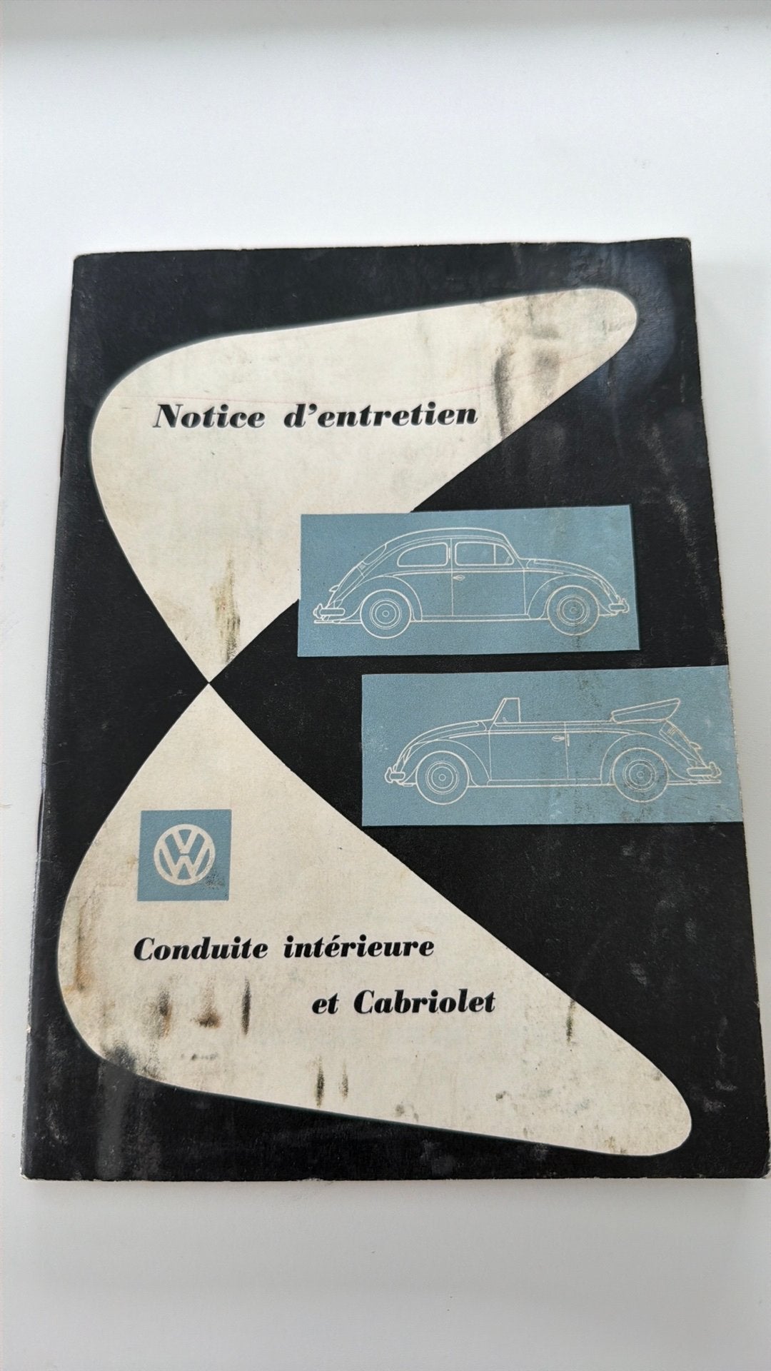 VW Notice d’entretien 1958, Enlèvement ou Envoi