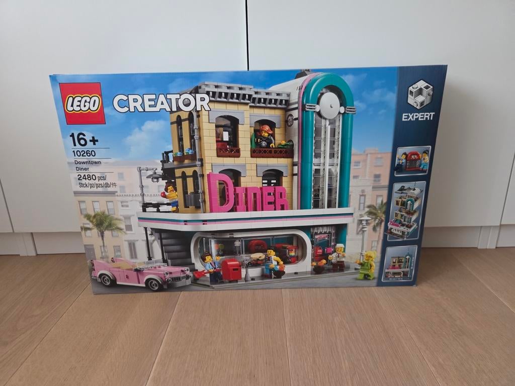 Lego creator expert 10260 downtown diner nieuw sealed, Kinderen en Baby's, Speelgoed | Duplo en Lego, Lego, Ophalen of Verzenden