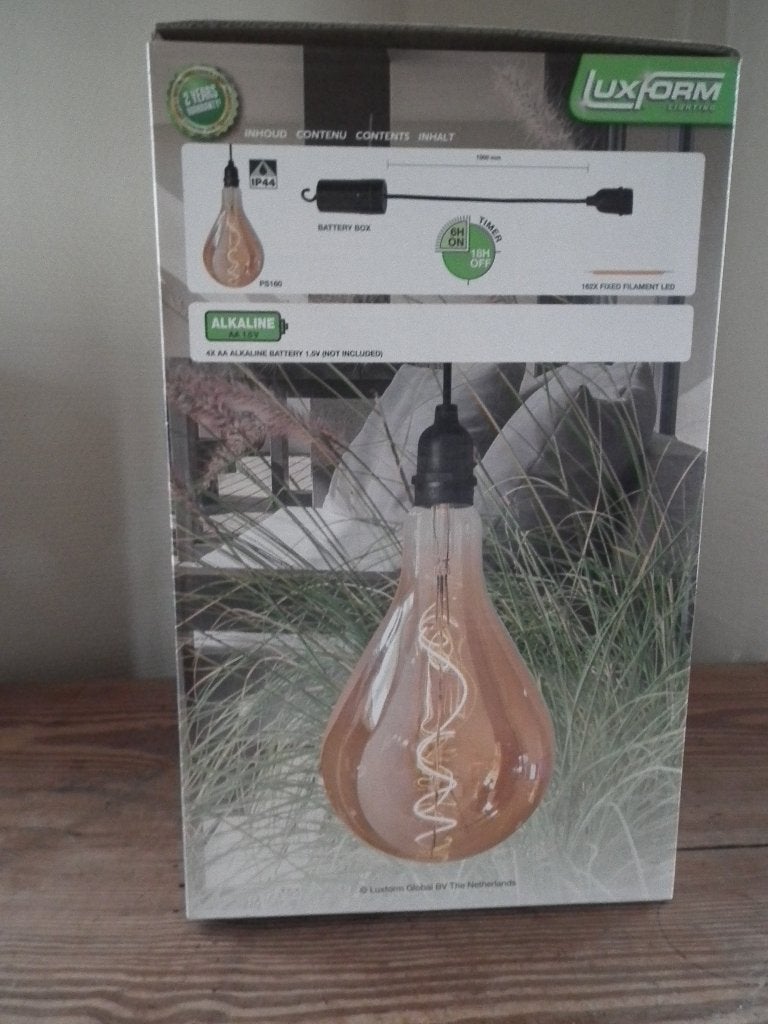Ledlamp, gemaakt van glas. 24 lumen. (Lux Form) nieuw, Verzenden, Nieuw, Glas