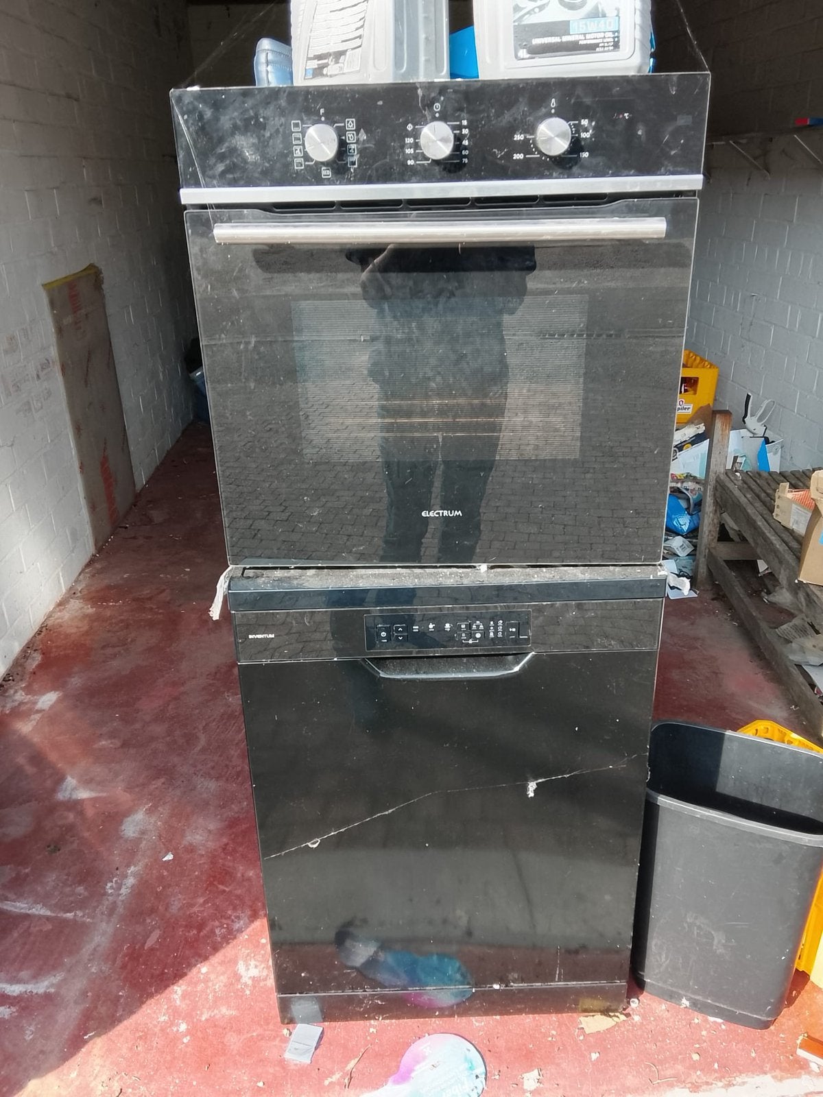 Vaatwasser en oven, Ophalen, Gebruikt