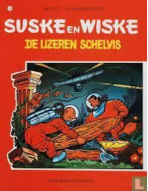 Suske en Wiske : De ijzeren schelvis, Eén stripboek, Ophalen of Verzenden, Zo goed als nieuw, Willy Vandersteen