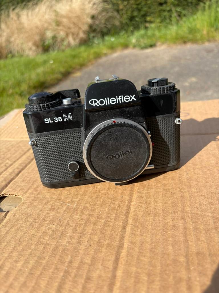 Rolleiflex SL35 M + planar 50mm lens, Audio, Tv en Foto, Fotocamera's Analoog, Zo goed als nieuw, Ophalen