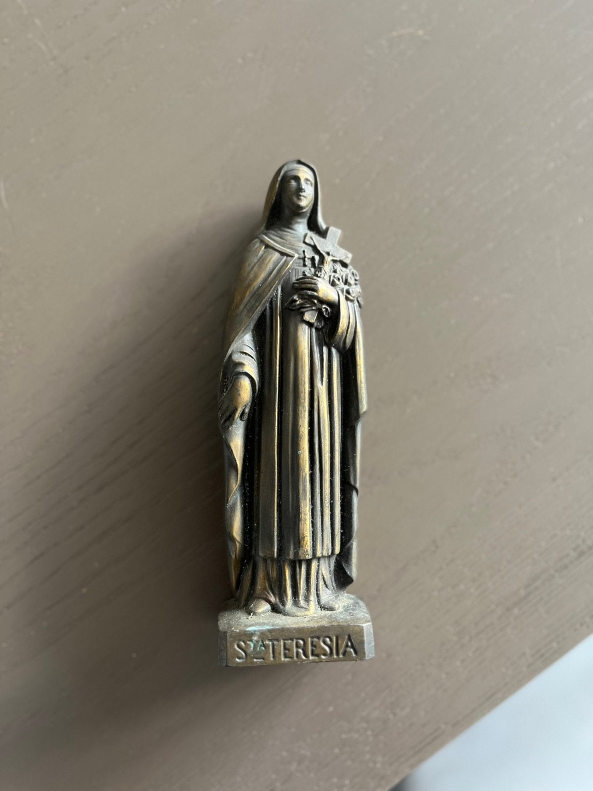 Beeld heilige Therese, Enlèvement