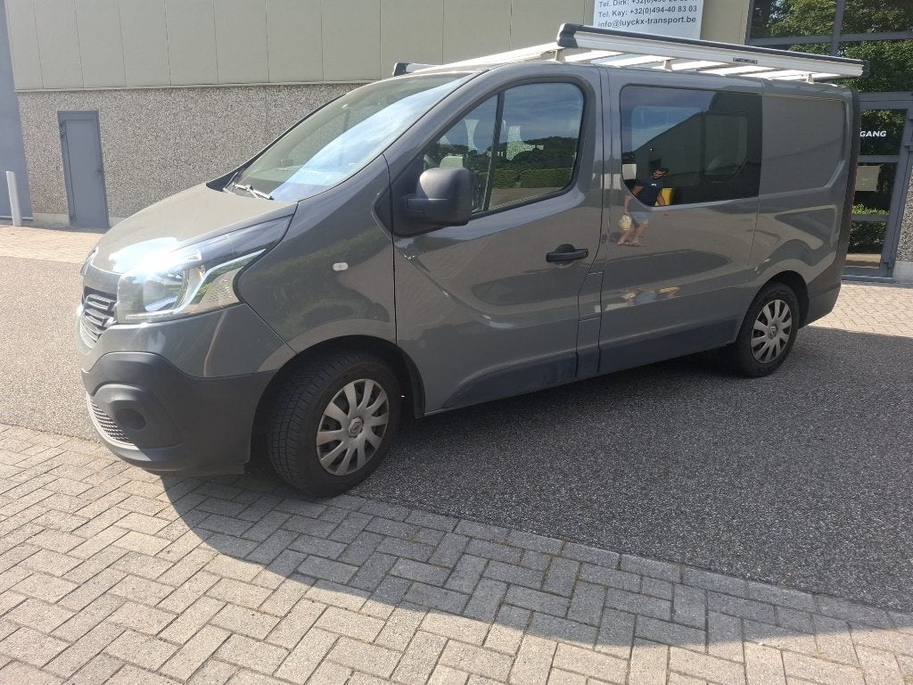 Renault Trafic dubbel cabine lichte vracht, Voorwielaandrijving, Te koop, 92 kW, Stof