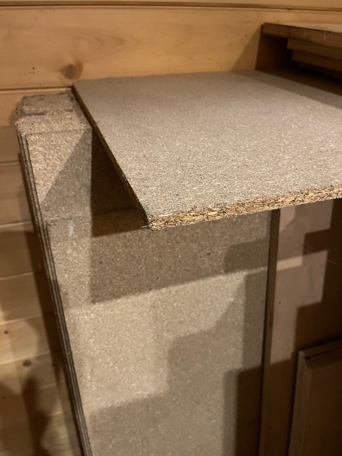 Spaanplaat 250x150x1,2 cm 20 stuks, Ophalen, Zo goed als nieuw