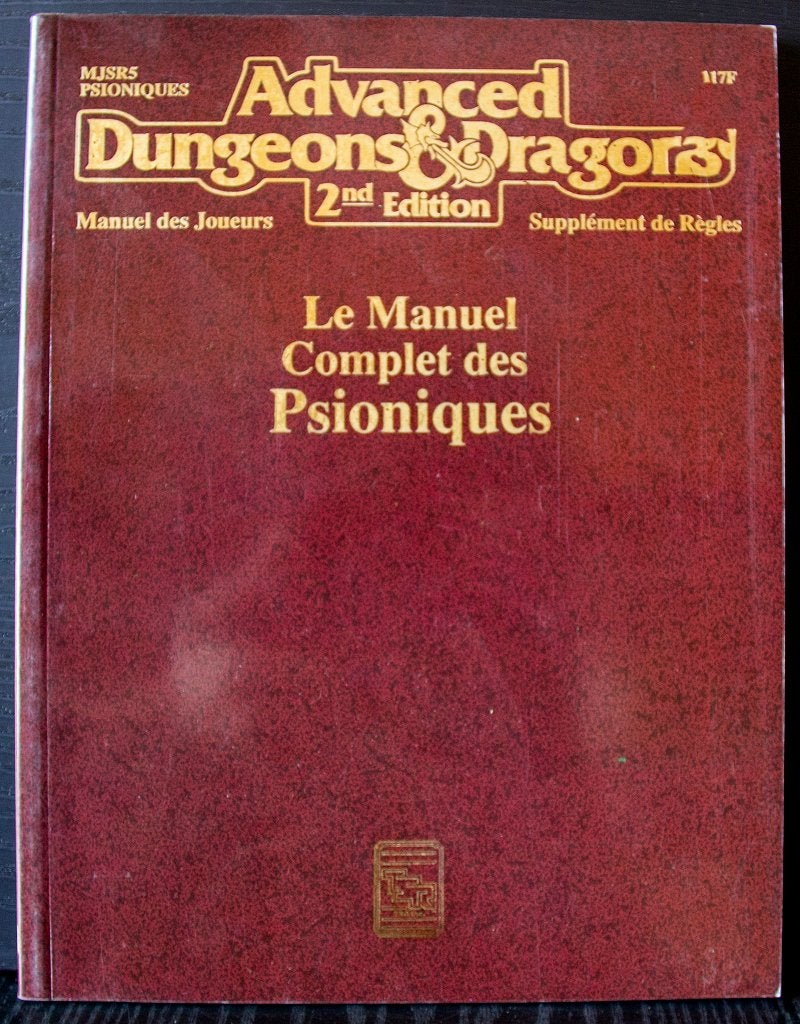 AD&D 2e édition Le Manuel Complet du Geurrier TSR 1993, Enlèvement ou Envoi, Comme neuf, Autres types, Livre ou Catalogue