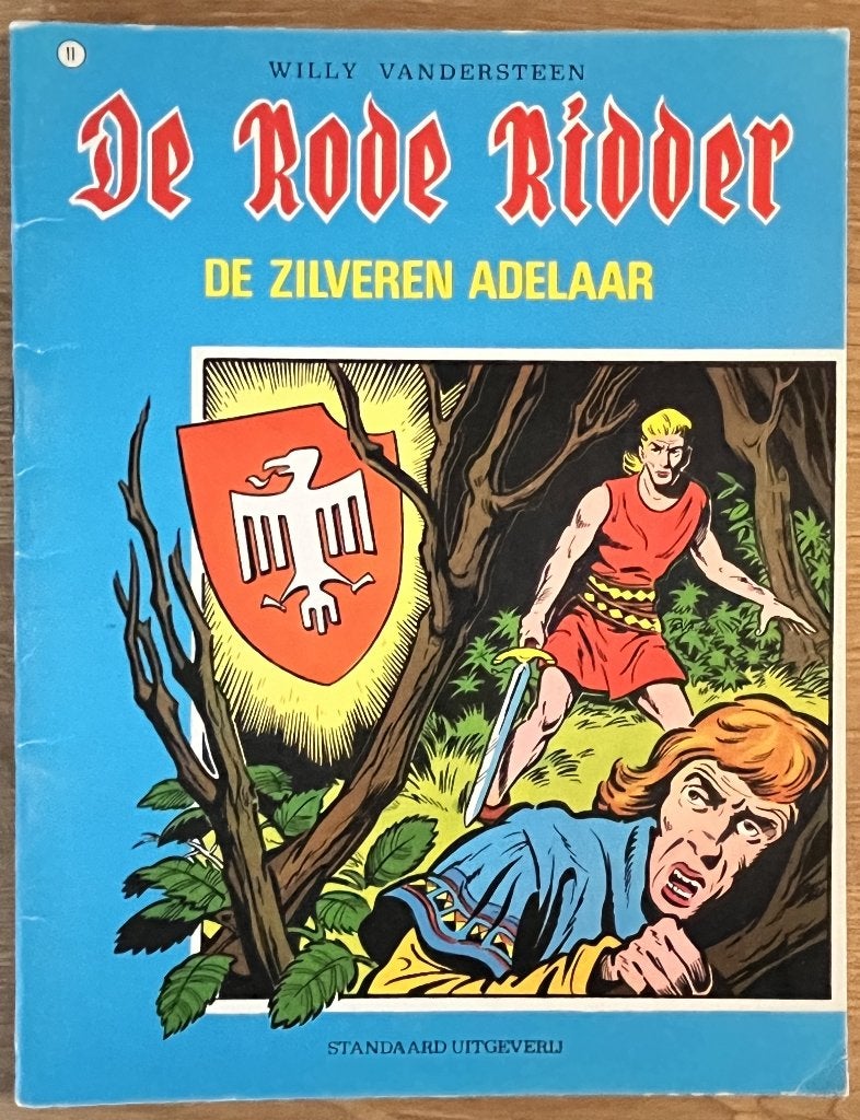 De Rode Ridder - De zilveren adelaar - 11 (1977) Strip, Eén stripboek, Ophalen of Verzenden, Gelezen