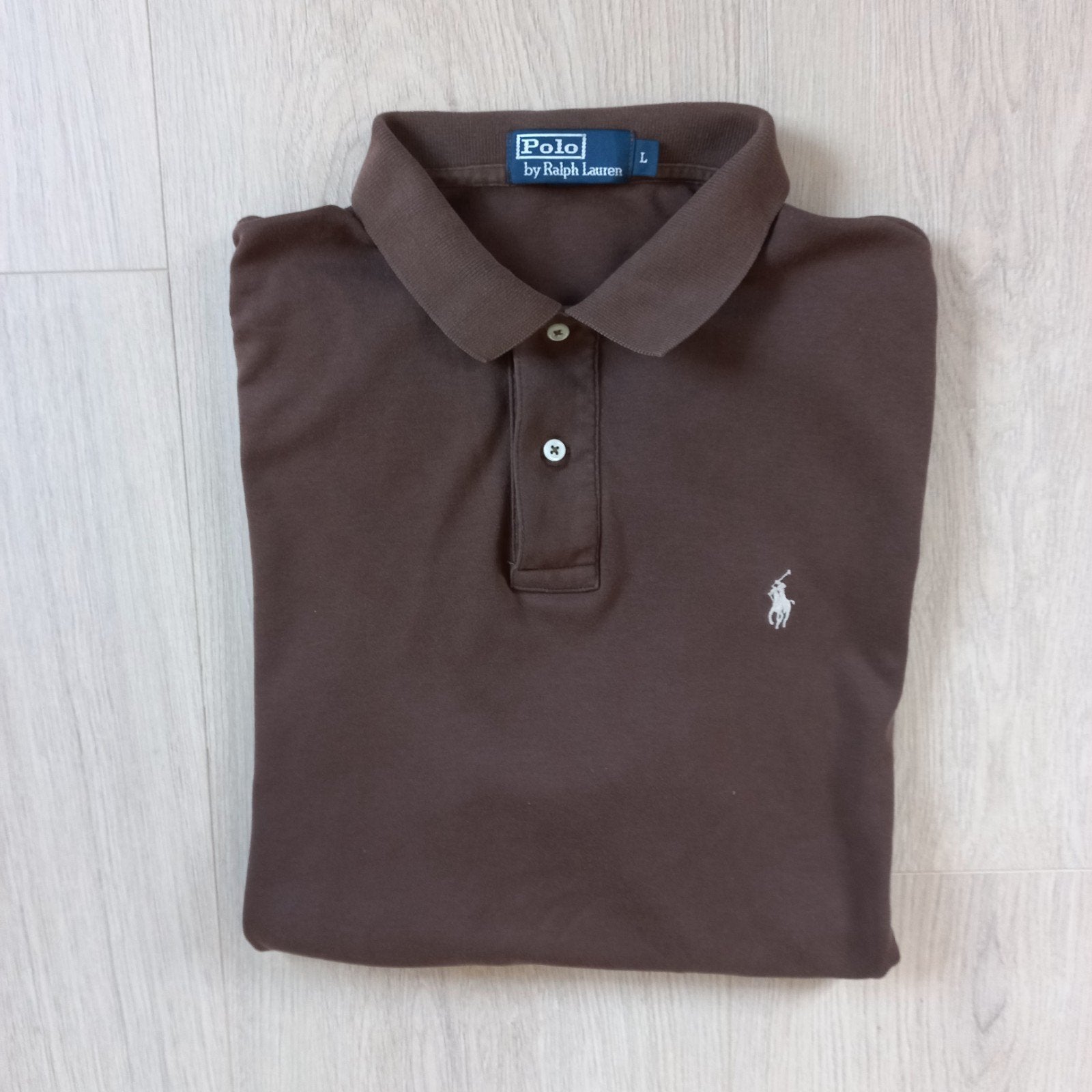 Vintage 90's polo Ralph Lauren bruin maat L - nieuwstaat -, Maat 52/54 (L), Bruin, Verzenden, Polo Ralph Lauren