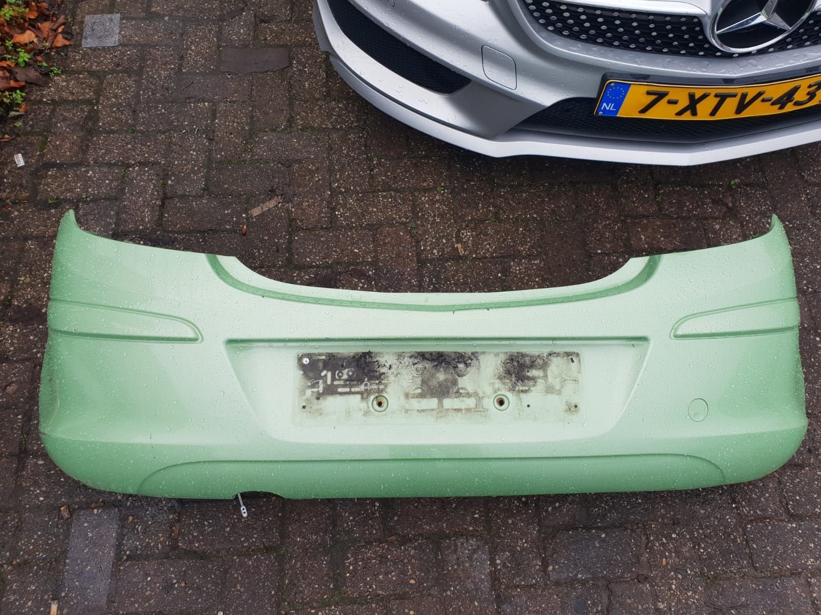 OPEL CORSA D ACHTERBUMPER KLEURCODE Z30M, Gebruikt, -, -, Ophalen of Verzenden