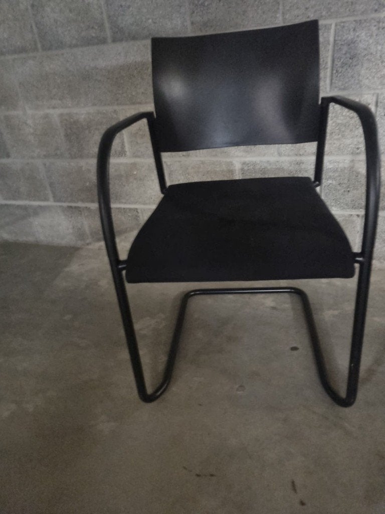 6 chaise de bureau, Maison & Meubles, Enlèvement, Utilisé, Noir, Chaise de bureau