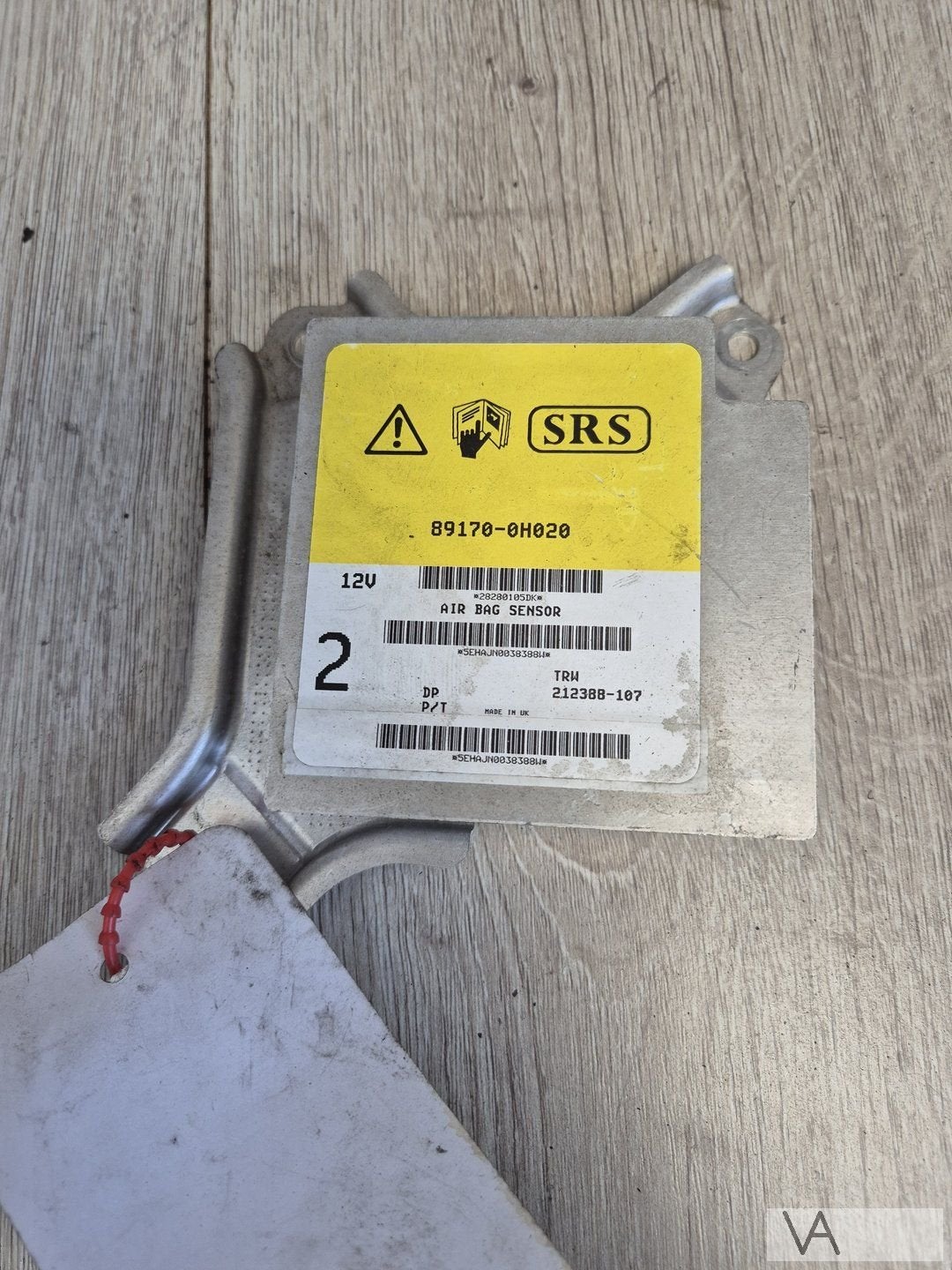 Peugeot 107 / Citroen C1 / Toyota Aygo airbag module 05 - 14, -, Utilisé, -, Peugeot