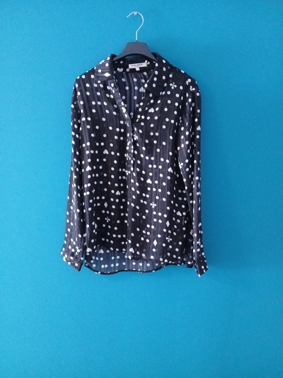 Chemise, Kleding | Dames, Blouses en Tunieken, Ophalen, Zwart, Zo goed als nieuw, Maat 36 (S)