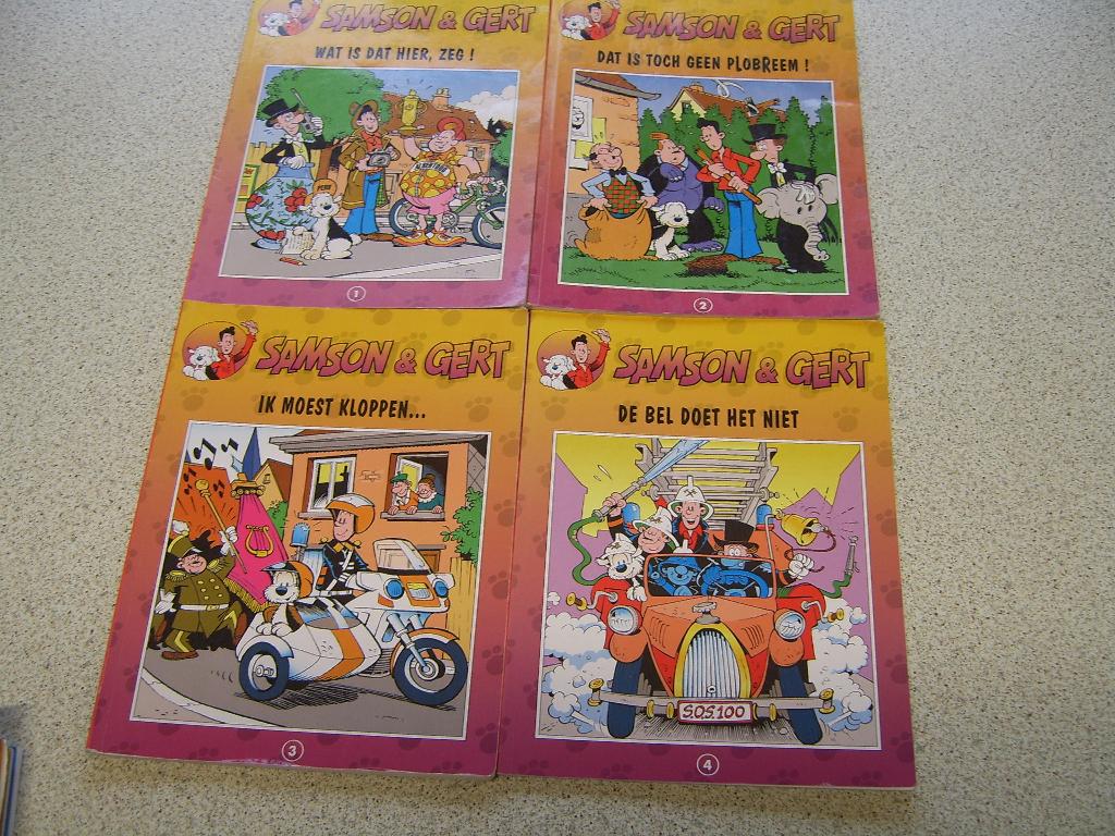 Stripverhalen van Samson en Gert, Boeken, Stripverhalen, Zo goed als nieuw, Meerdere stripboeken, Ophalen of Verzenden