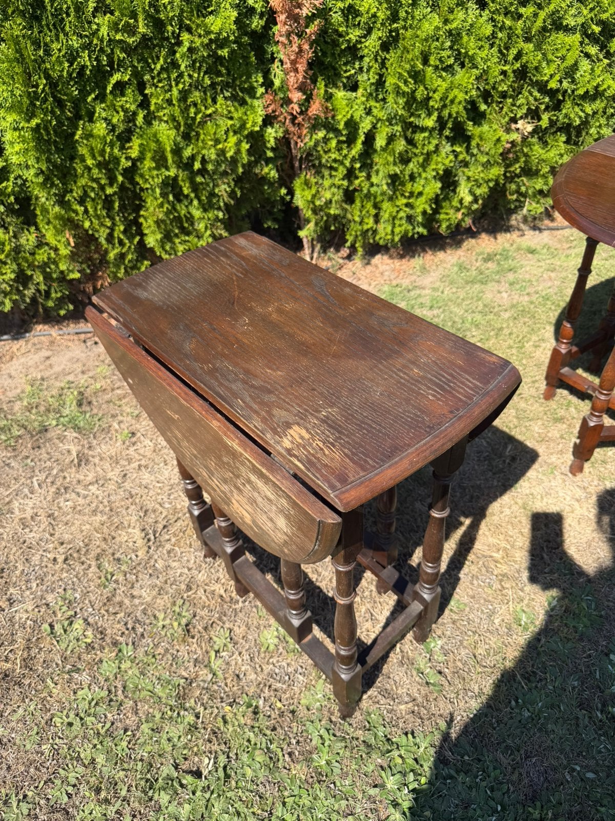 Houten bijzettafel, Antiek en Kunst, Ophalen