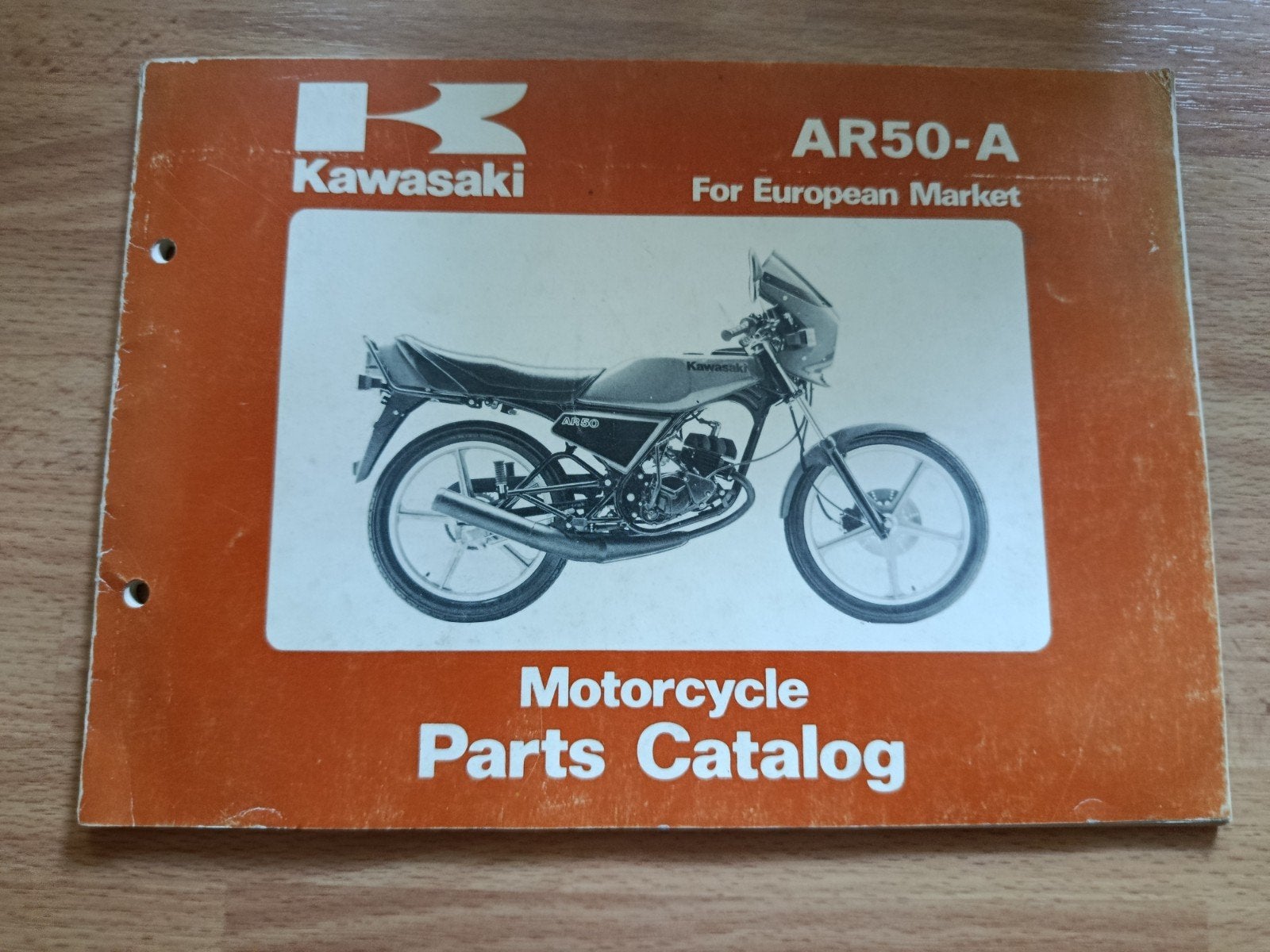 Kawasaki AR50-A parts catalog, Enlèvement ou Envoi