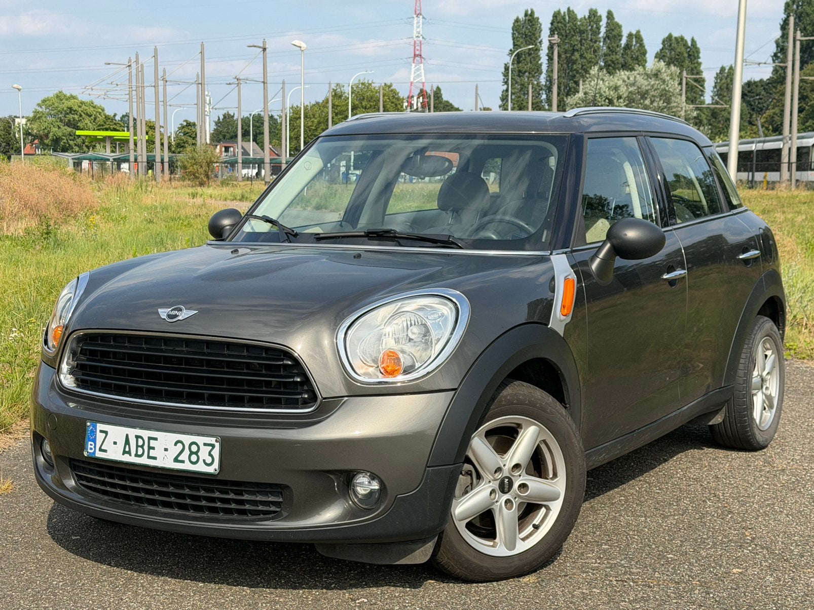 Mini cooper one D countryman, Auto's, Euro 5, Stof, Countryman, Zilver of Grijs