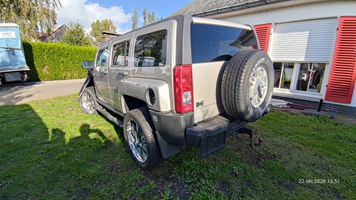 Hummer H3 2007 3.5L project of onderdelen, Auto's, Automaat, 3500 cc, Vierwielaandrijving, Particulier
