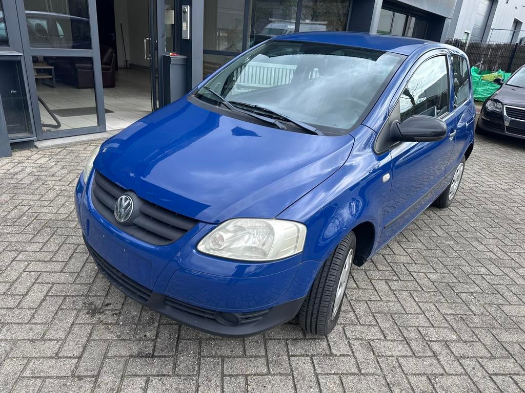 vW fox 2007, Auto's, Voorwielaandrijving, 4 zetels, Blauw, Mistlampen