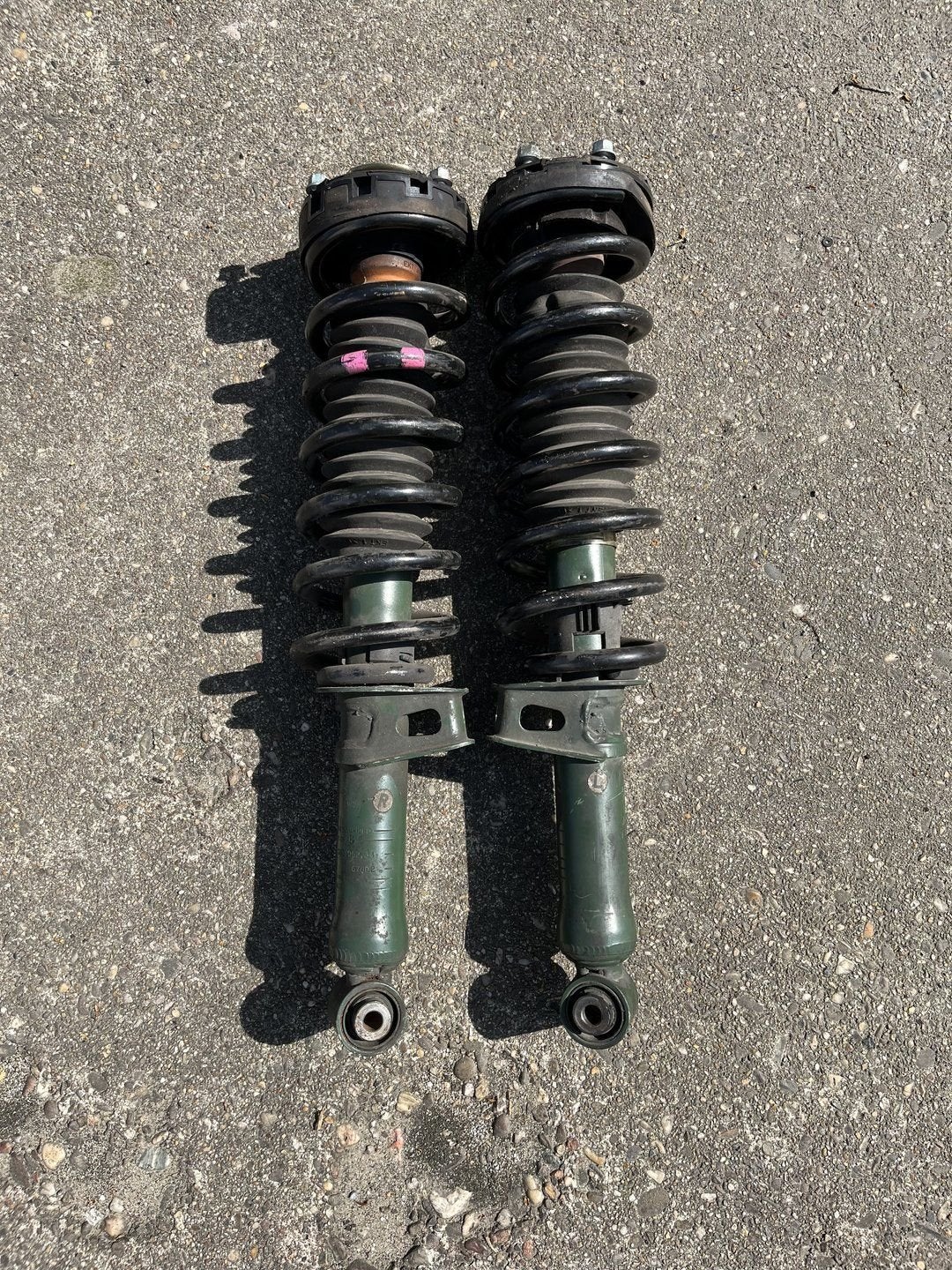 Set schokbrekers achter Porsche 993 gebruikt, Gebruikt, -, -, Porsche