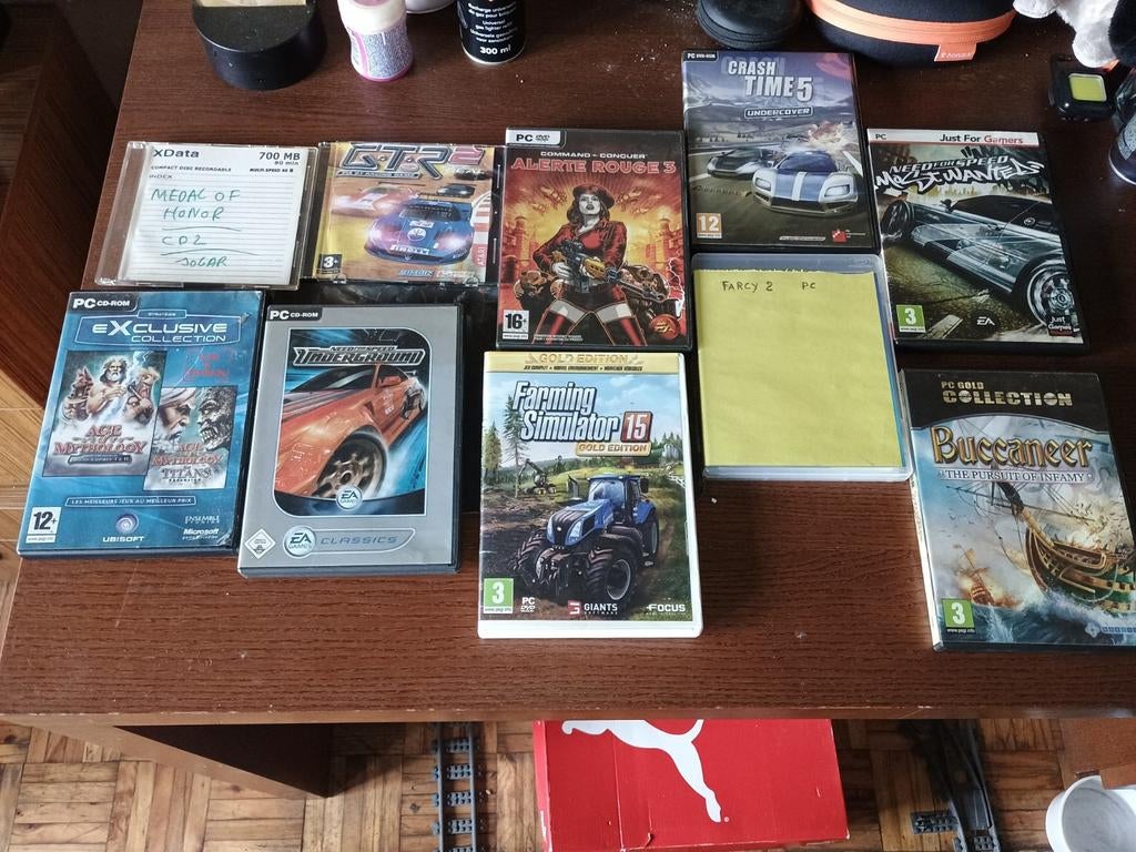 Jeux video pc, Consoles de jeu & Jeux vidéo, Enlèvement, Comme neuf