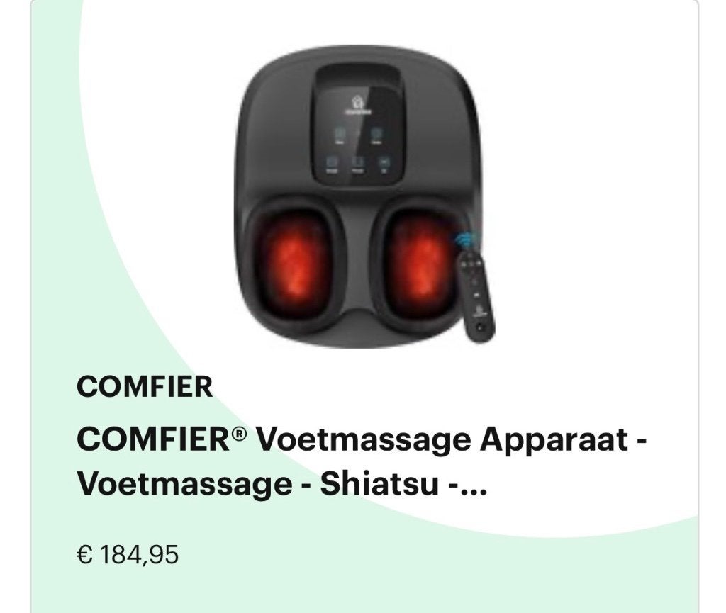 Voet massage toestel, Enlèvement, Neuf, Chaise de massage ou Coussin