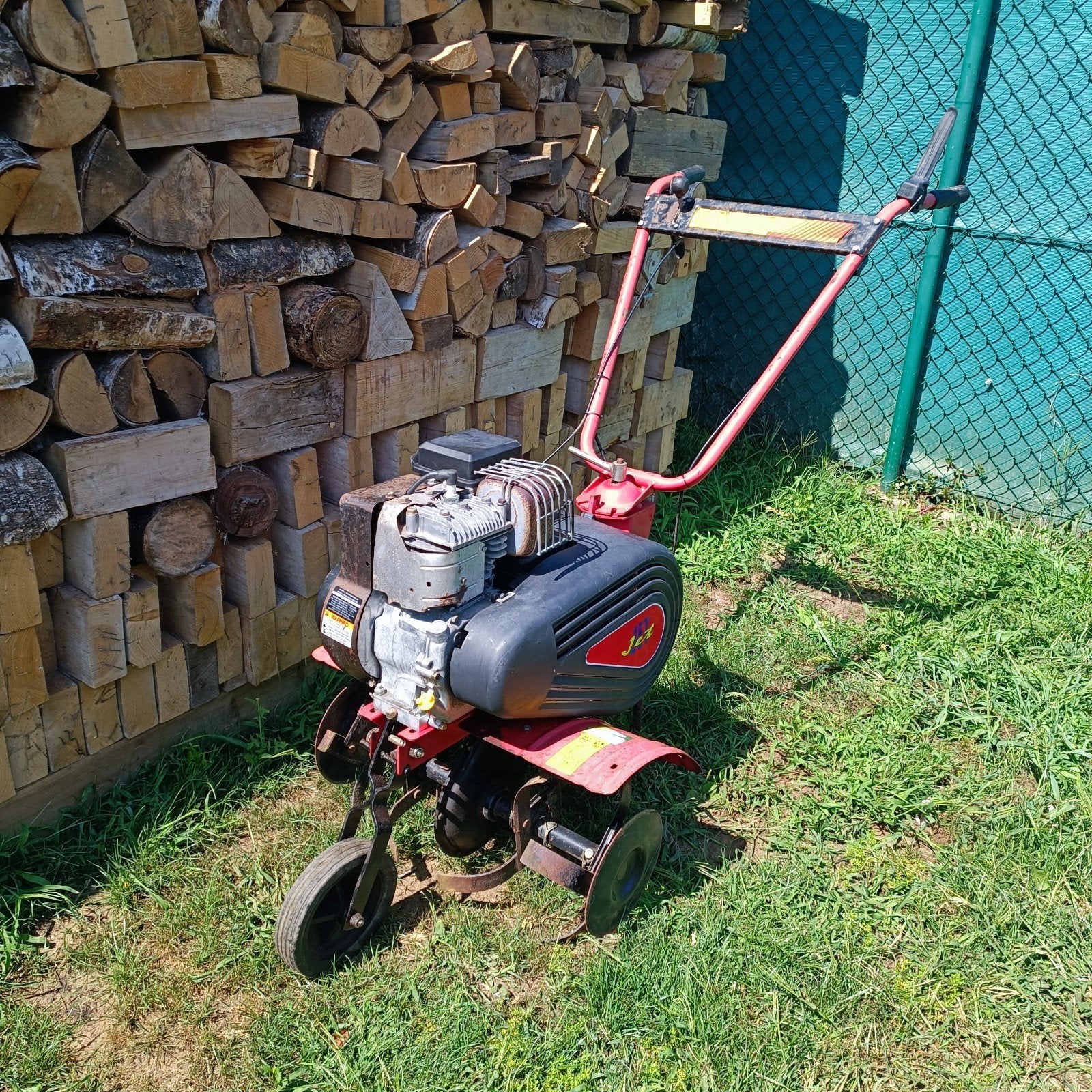 Motoculteur de jardin, Enlèvement