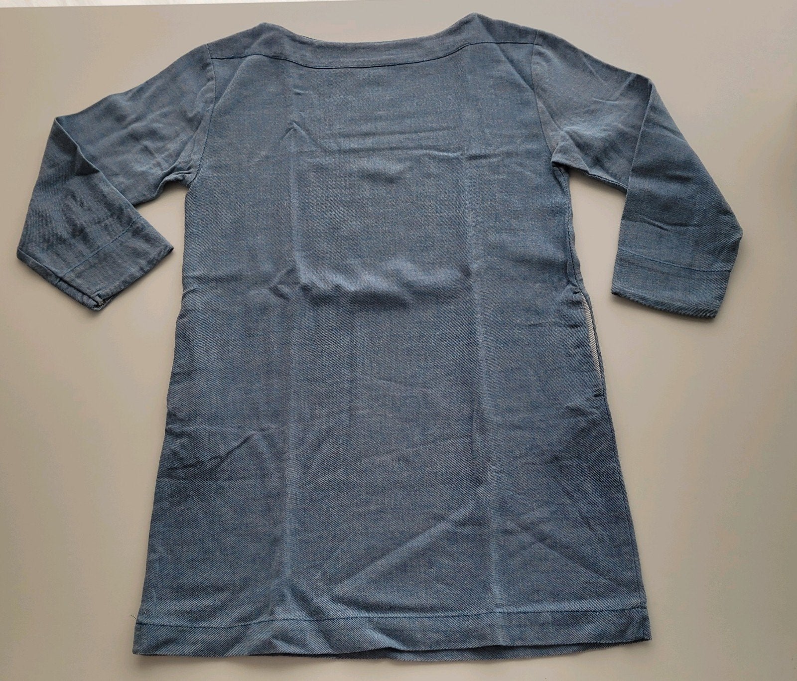 Zacht en soepel jeans kleed Bellerose 12j / maat 152, Meisje, Ophalen of Verzenden, Zo goed als nieuw, Jurk of Rok