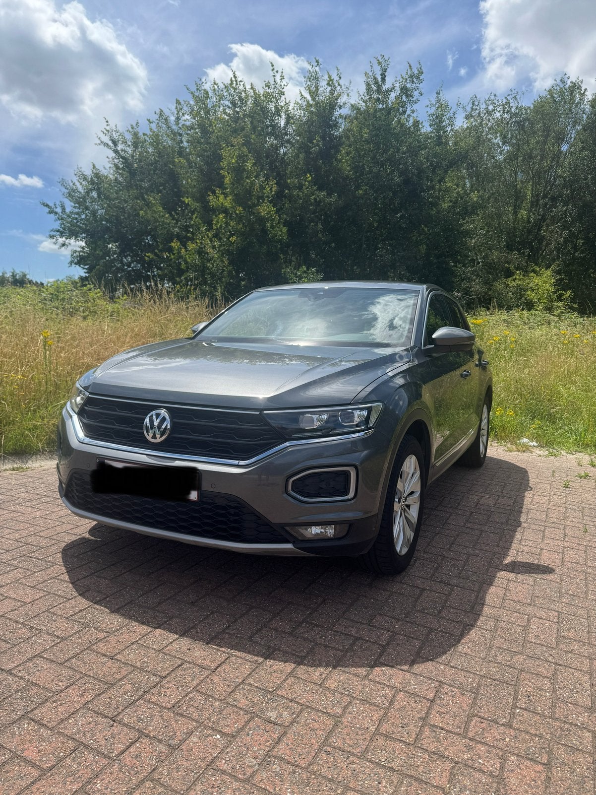 Volkswagen T-roc Highline, Auto's, Volkswagen, Verblindingsvrij grootlicht, Stof, 4 cilinders, 5 zetels